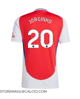 Arsenal Jorginho Frello #20 Maglia Gara Casa Repliche 2024-25